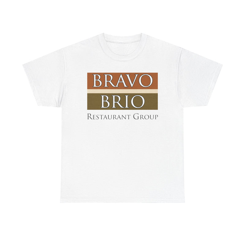 Load image into Gallery viewer, Bravo Brio Restaurant Group T-Shirt - Defunct Dining Chain Logo Tee
