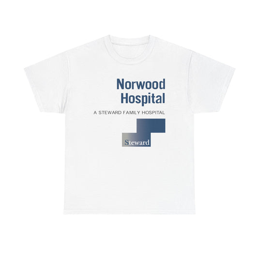 Norwood Hospital Defunct Medical Center T-Shirt A Steward Family Hospital Tee