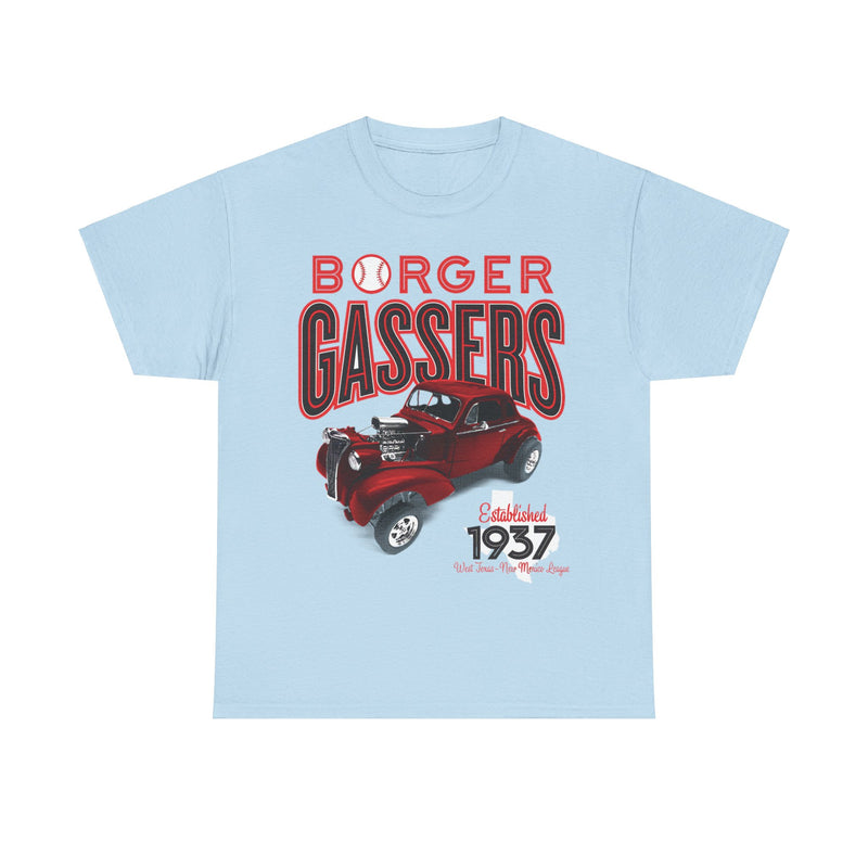 Load image into Gallery viewer, Borger Gassers Est 1937 Texas Baseball T-shirt
