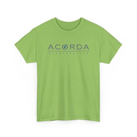Acorda Therapeutics T-Shirt Defunct Pharmaceutical Company Logo Medical Tee