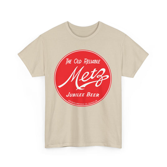 Metz Jubilee Old Reliable Logo Beer Infusion Brewing Co Nebraska T-Shirt