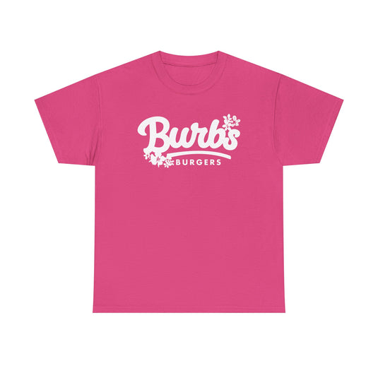 Burbs Burgers T-Shirt - Burger Restaurant Industry Defunct Logo Tee
