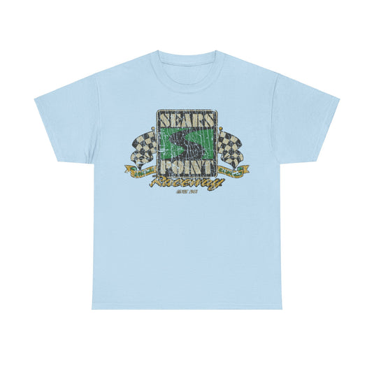 Sears Point Raceway 1968 Distressed Print T-shirt