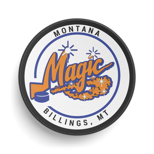 Montana Magic Central League 1983-1984 Hockey Puck