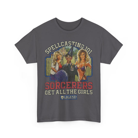 Spellcasting 101 Sorcerers Get All the Girls 1990 Adventure Video Game T-shirt