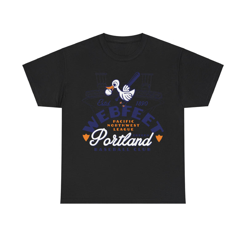 Load image into Gallery viewer, Portland Webfeet Est 1890 Oregon Baseball T-shirt
