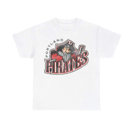 Portland Pirates Hockey Team Oregon Nostalgic Logo T-shirt