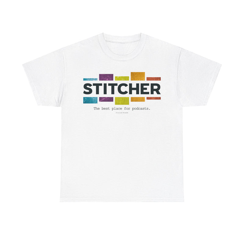 Load image into Gallery viewer, Stitcher Podcast App Nostalgic Tribute T-Shirt
