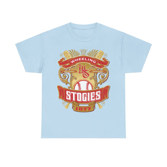 Wheeling Stogies Est 1877 West Virginia Baseball T-shirt