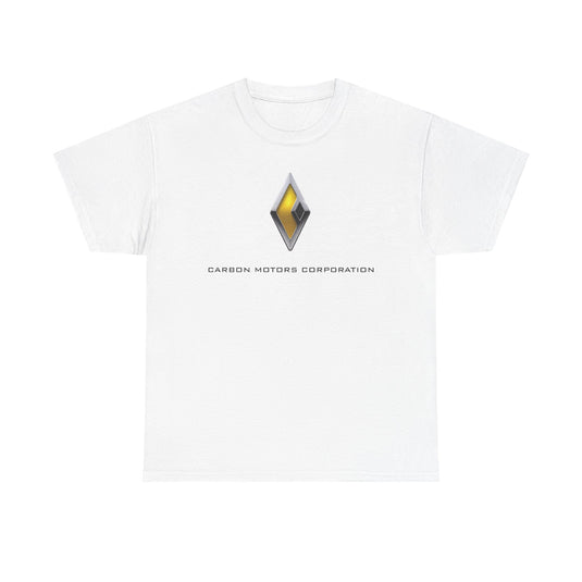 Carbon Motors Corporation Concept Police Car Diamond Logo T-shirt