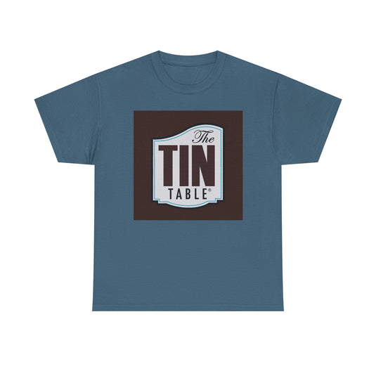 The Tin Table T-Shirt - Restaurant Industry Defunct Logo Tee
