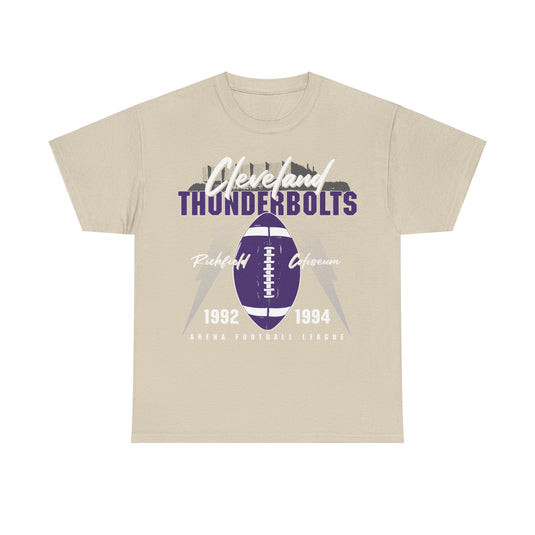 Cleveland Thunderbolts Ohio Est 1992 Football T-shirt