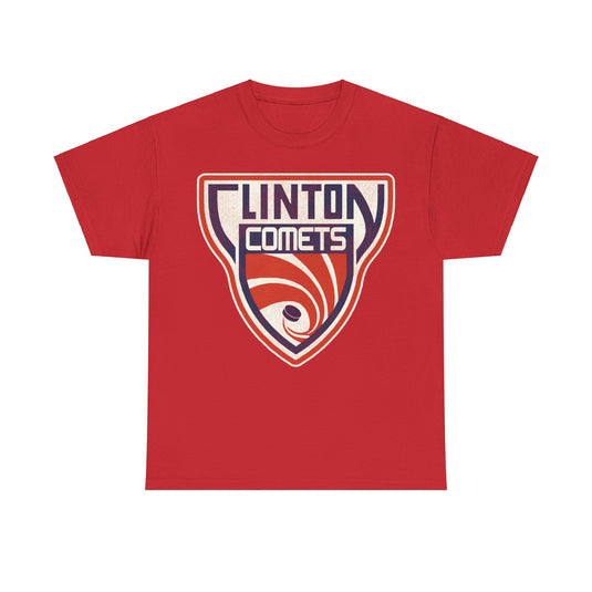 Clinton Comets New York Ice Hockey T-shirt