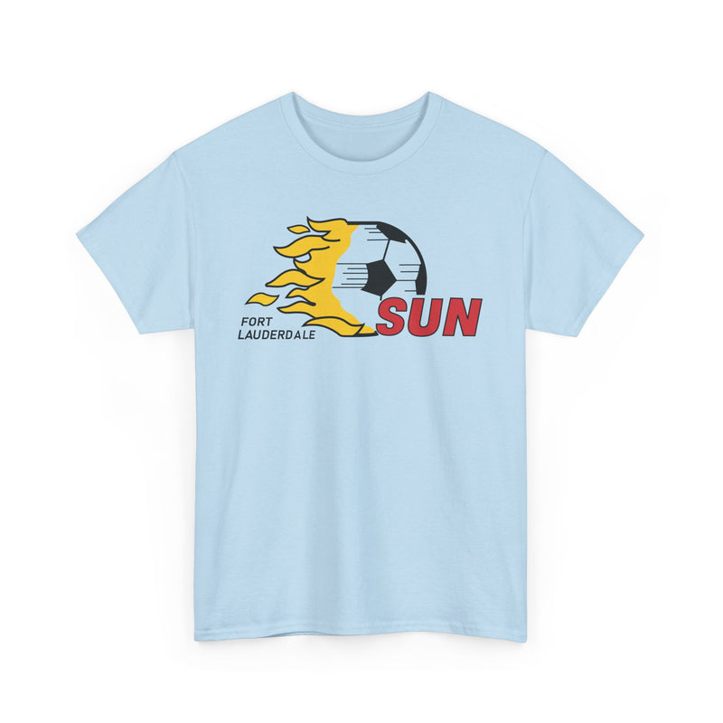 Load image into Gallery viewer, Fort Lauderdale Sun United Soccer League 1984 Logo T-shirt
