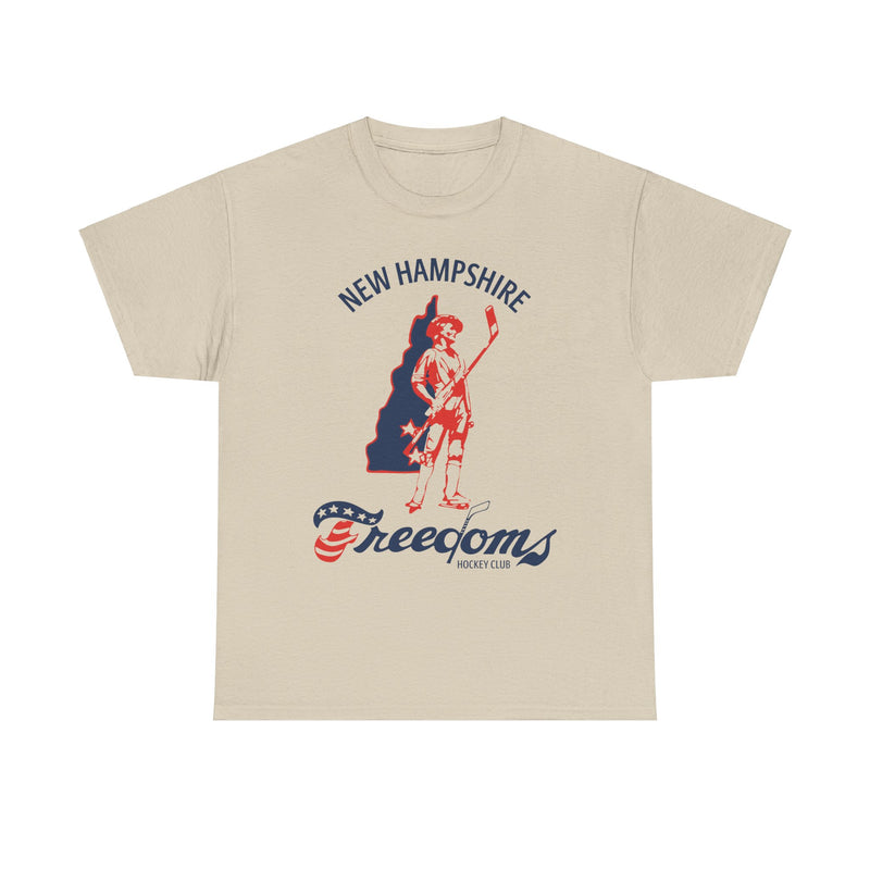 Load image into Gallery viewer, New Hampshire Freedoms Northeastern Hockey League 1978 T-shirt
