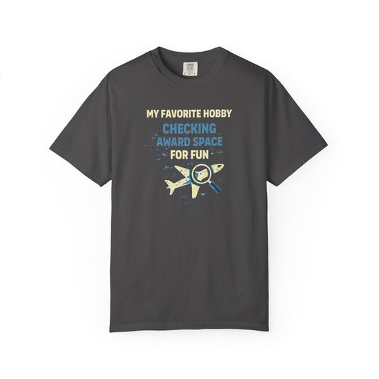 Award Space Fun Credit Card Points Miles Travel Graphic T-shirt