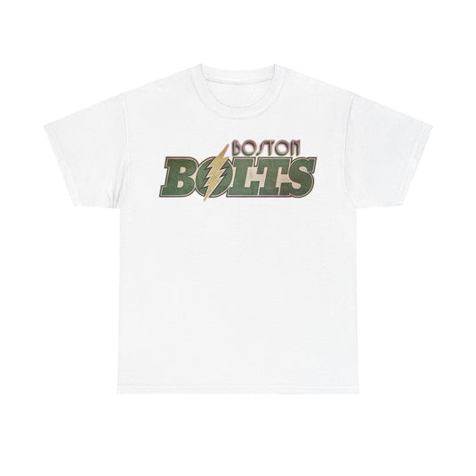 Boston Bolts Lacrosse Nostalgic Retro Logo T-shirt