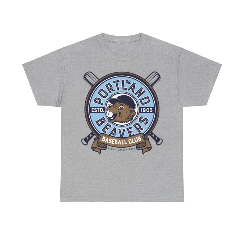 Load image into Gallery viewer, Portland Beavers Oregon Est 1903 Baseball Team T-shirt
