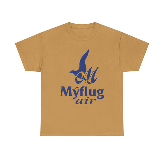 Myflug Air Icelandic Aviation Classic Logo T-Shirt