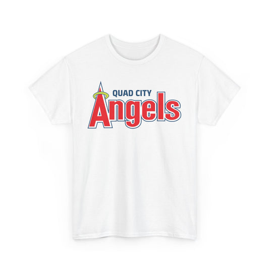 Quad City Angels Iowa 1962-1978 Baseball T-shirt