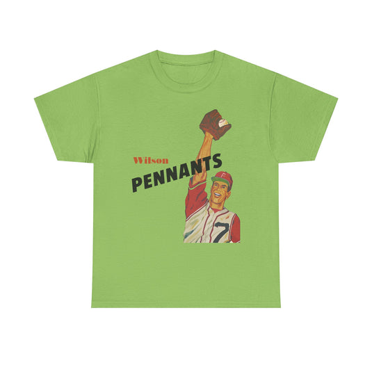 Wilson Pennants Baseball 1973 North Carolina T-shirt