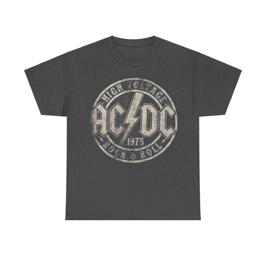 ACDC 1975 Rock & Roll Music Nostalgic T-shirt