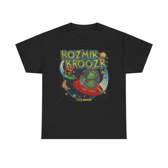 Kozmik Kroozr Nostalgic 1982 Video Game T-shirt