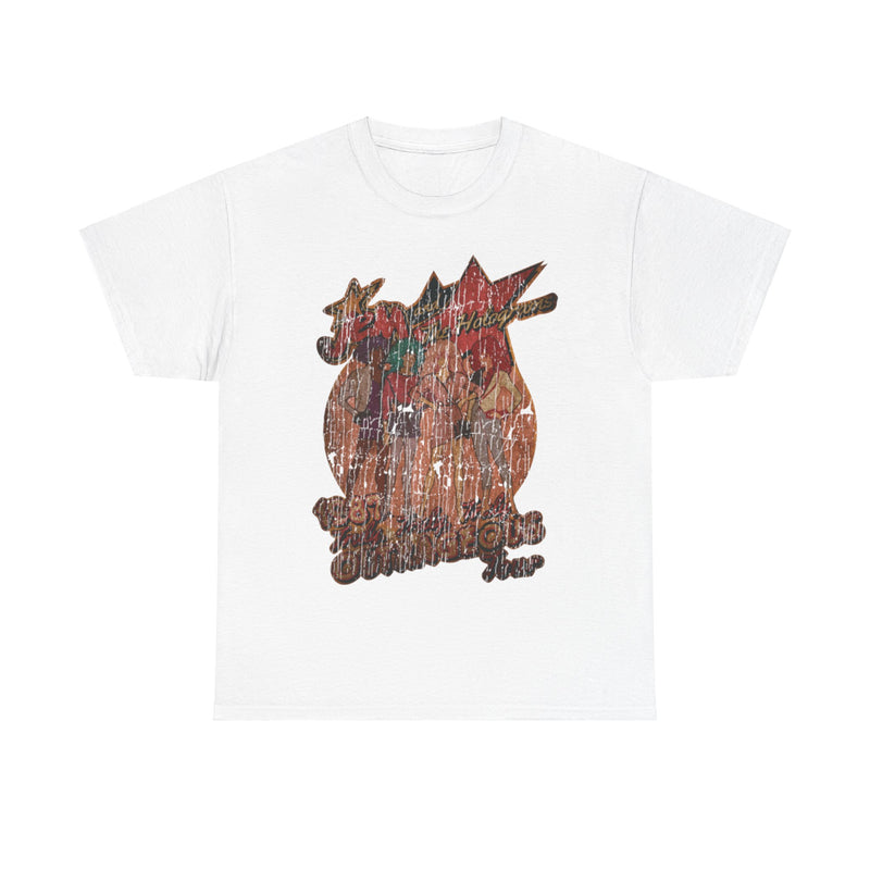 Load image into Gallery viewer, Jem Holograms Tour 1987 Televison Show Distressed Print T-shirt
