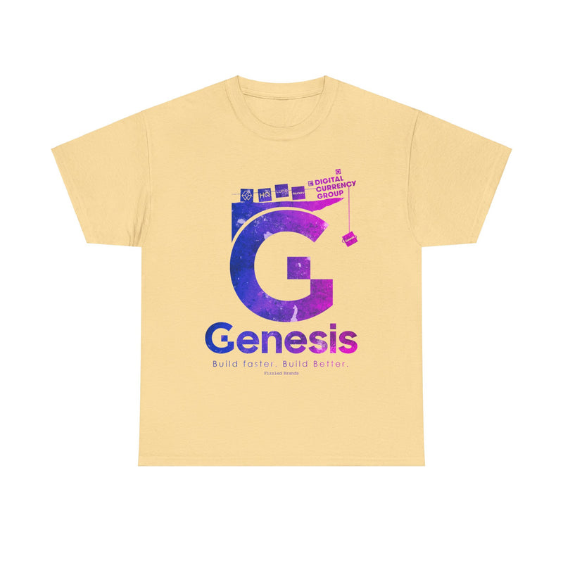 Load image into Gallery viewer, Genesis Global Capital Bank Financial Nostalgic Tribute T-Shirt
