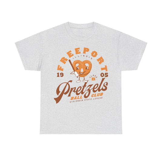 Freeport Pretzels Est 1905 Illinois Baseball T-shirt