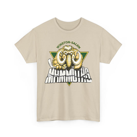 Winston-Salem Mammoths Hockey 1995-1996 North Carolina T-shirt