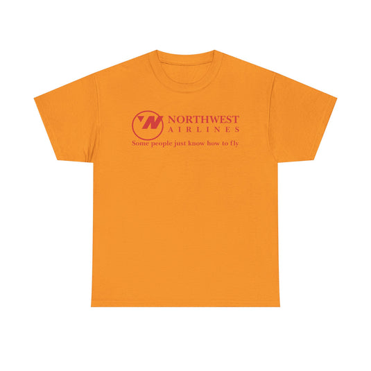 Northwest Airlines Vintage Logo Classic American Carrier Nostalgia T-shirt