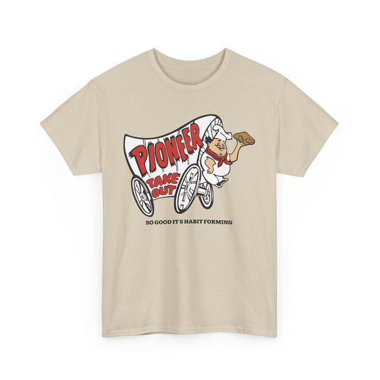 Pioneer Take Out So Good It's Habit Forming Vintage Logo T-Shirt