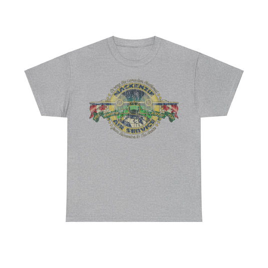 Mackenzie Air Service 1932 Airlines Distressed Print T-shirt