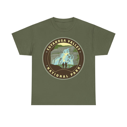 Cuyahoga Valley National Park Ohio Round Logo T-shirt