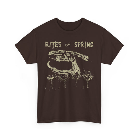 Rites of Spring 1985 Music Rock Band T-shirt
