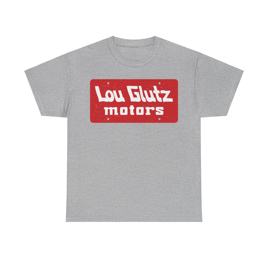 Lou Glutz Motors Car Dealership Nostalgic T-shirt