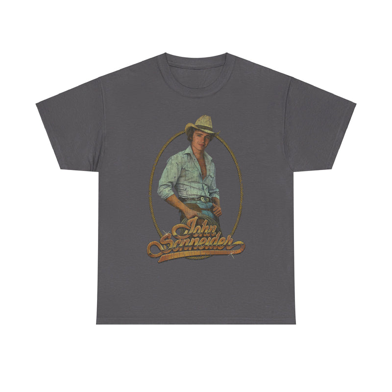 Load image into Gallery viewer, John Schneider 1981 TV Show Dukes of Hazzard T-shirt
