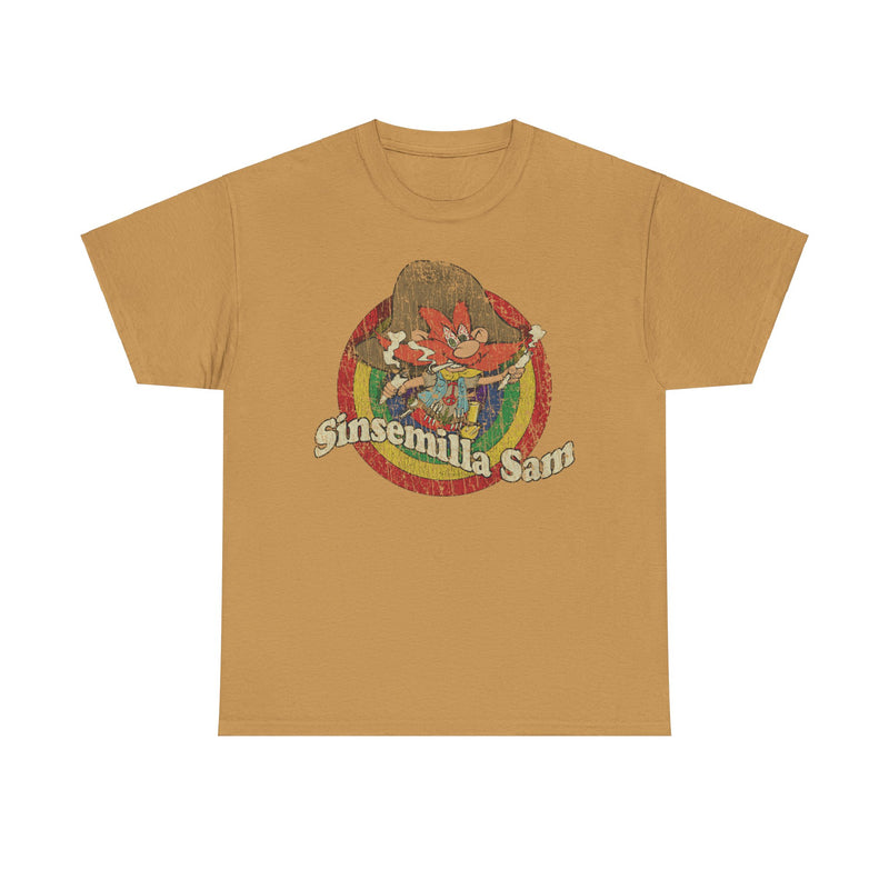Load image into Gallery viewer, Sinsemilla Sam 1982 Cannabis Cowboy Peace T-shirt
