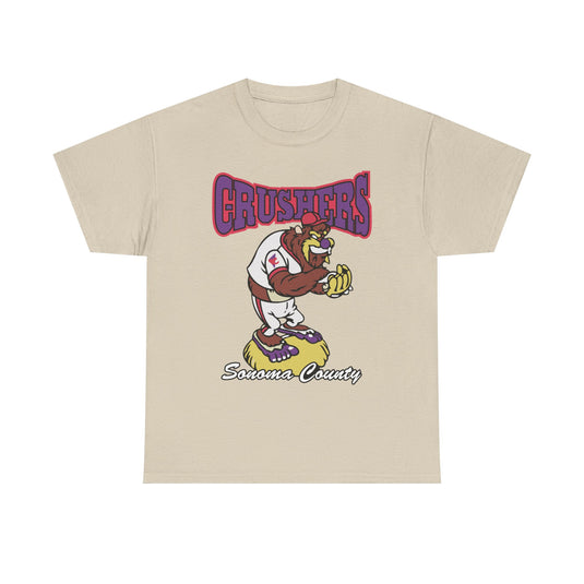 Sonoma County Crushers California Baseball 1995-2002 T-shirt