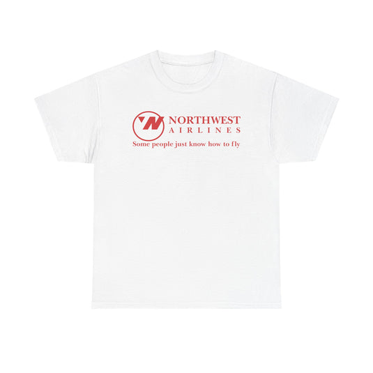 Northwest Airlines Vintage Logo Classic American Carrier Nostalgia T-shirt