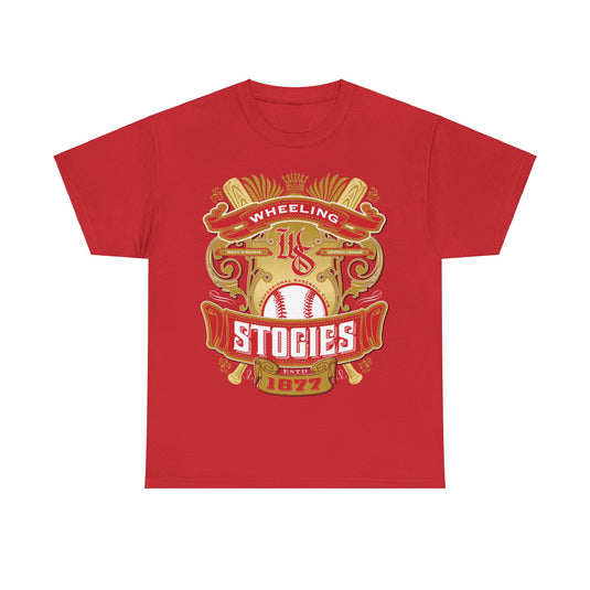 Wheeling Stogies Est 1877 West Virginia Baseball T-shirt