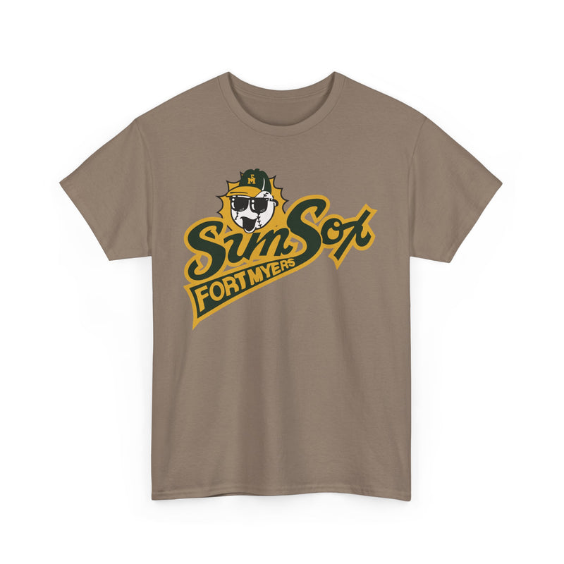 Load image into Gallery viewer, Fort Myers Sun Sox Florida Senior Basketball 1989-1990 T-shirt
