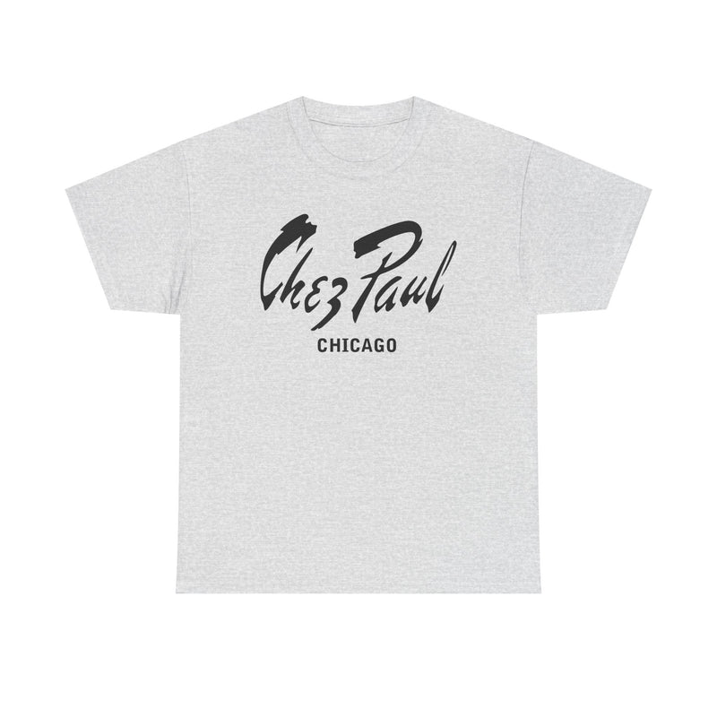 Load image into Gallery viewer, Chez Paul T-Shirt - French Fine Dining Industry Defunct Logo Tee
