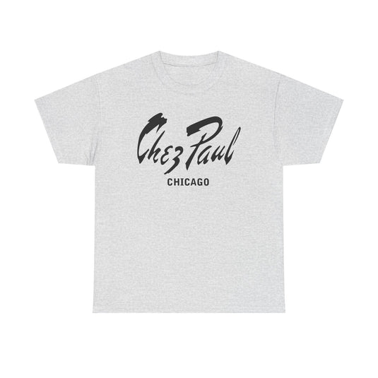Chez Paul T-Shirt - French Fine Dining Industry Defunct Logo Tee