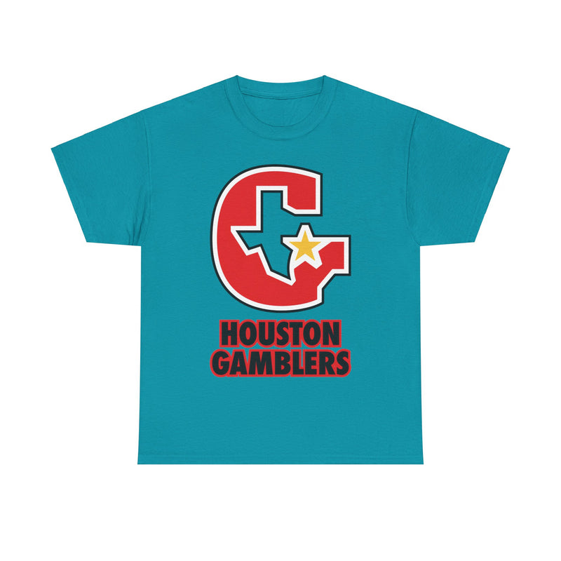 Load image into Gallery viewer, Houston Gamblers Logo Texas Football Team T-shirt
