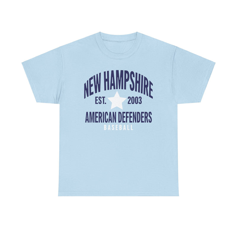 Load image into Gallery viewer, American Defenders of New Hampshire Est 2003 Baseball T-shirt
