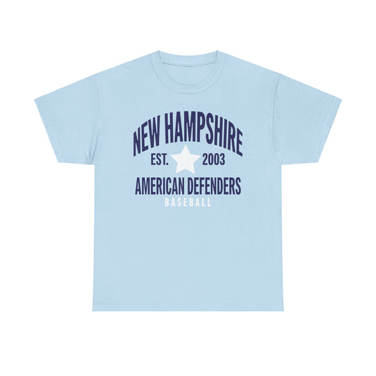 American Defenders of New Hampshire Est 2003 Baseball T-shirt