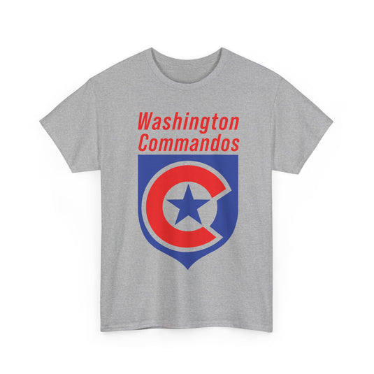 Washington Commandos Arena Football 1987 1990 T-shirt