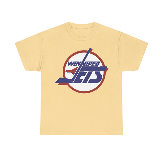 Winnipeg Jets Logo Hockey Team T-shirt